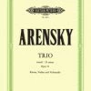 Hal Leonard Manuscript ARENSKY Piano Trio In D Minor Op. 32