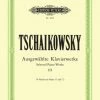 Hal Leonard Manuscript TSCHAIKOWSKY Selected Piano Works Bk 3