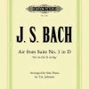 Hal Leonard Manuscript BACH Air On The G String From Orchestral Suite No. 3