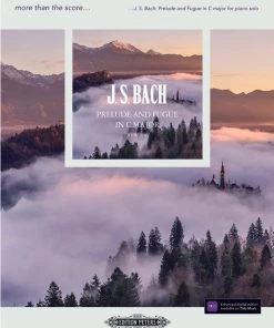 Hal Leonard Manuscript Bach: Prelude And Fugue In C Major BWV846