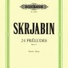Hal Leonard Manuscript SKRJABIN 24 Preludes Op. 11