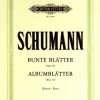 Hal Leonard SCHUMANN Album Leaves Op. 124; Bunte Blätter Op. 99 Manuscript