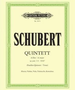 Hal Leonard Quintet In A 'Trout' Op. 114 D667