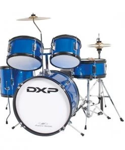 Crescendo Music DXP Junior Series Drum Kit 5 Piece Set Percussion