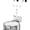 Crescendo Music Percussion Peace Metal Marching Snare Drum With Marching Carrier (14 X 5.5") 1 Crescendo Music Percussion Peace Metal Marching Snare Drum With Marching Carrier (14 X 5.5")