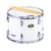 Crescendo Music Percussion Peace 12 Lug Marching Snare Drum In White (14 X 10") 2 Crescendo Music Percussion Peace 12 Lug Marching Snare Drum In White (14 X 10")