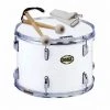 Crescendo Music Percussion Peace 12-Lug Marching Tenor Drum In White (14 X 10")