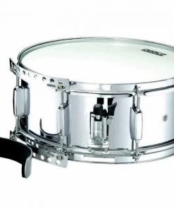 Crescendo Music Peace Metal Marching Snare Drum With Leg Rest (14 X 5.5")