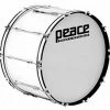 Crescendo Music Peace 10-Lug Marching Bass Drum In White (26 X 10") Percussion 1 Crescendo Music Peace 10-Lug Marching Bass Drum In White (26 X 10") Percussion