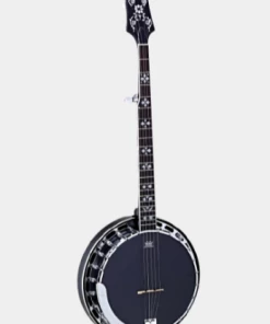 Crescendo Music Ortega Raven Series 5 String Banjo 650SBK