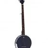 Crescendo Music Ortega Raven Series 5 String Banjo Open Back Electric Folk & Native