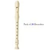 Crescendo Music Woodwind Yamaha Soprano Recorder YRS24B Pack Of 20