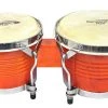 Percussion Plus Deluxe 6 & 7" Wooden Bongos In Gloss Lacquer Finish