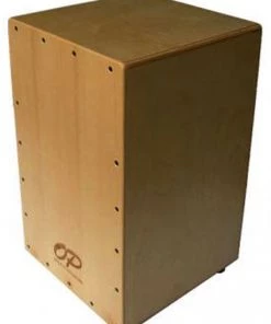 Opus Percussion Wooden Cajon In Birch With Deluxe Carry Bag