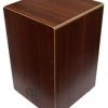 Opus Percussion Wooden Cajon In Sapele With Deluxe Carry Bag