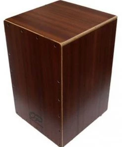 Opus Percussion Wooden Cajon In Sapele With Deluxe Carry Bag