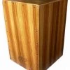 Opus Percussion Wooden Cajon In Zebrawood With Deluxe Carry Bag 2 Opus Percussion Wooden Cajon In Zebrawood With Deluxe Carry Bag