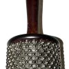 Percussion Toca Large Cabasa In Black With Nickel-plated Beads