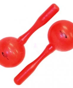 Percussion Plus Round Head Plastic Maracas (4 Colors)