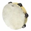 Percussion Plus Wooden Tambourine With Head & 6-Double Rows Of Jingles (2 Sizes) 1 Percussion Plus Wooden Tambourine With Head & 6-Double Rows Of Jingles (2 Sizes)
