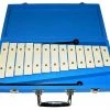 Percussion Plus 13-Note Glockenspiel In Blue Wooden Case