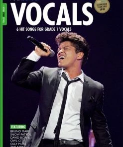 Crescendo Music Rockschool Vocals Grade 1 To Grade 8 Male (2014-2020) Manuscript