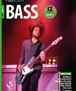 Crescendo Music Manuscript Rockschool Bass Guitar Debut To Grade 8 (2018-2024)