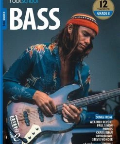 Crescendo Music Manuscript Rockschool Bass Guitar Debut To Grade 8 (2018-2024)