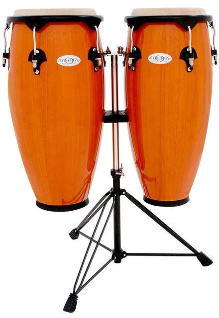 Toca 10 & 11" Synergy Series Synthetic Conga Set (3 Colours) 5 Toca 10 & 11" Synergy Series Synthetic Conga Set (3 Colours)