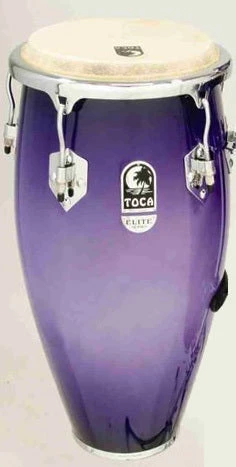 Percussion Toca 11" Elite Series Wooden Quinto In Purple Mist