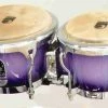 Toca Elite Series 7 & 8-1/2" Wooden Bongos In Purple Mist 1 Toca Elite Series 7 & 8-1/2" Wooden Bongos In Purple Mist