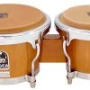 Percussion Toca Custom Deluxe Series 7 & 8-1/2" Wooden Bongos In Antique Maple 2 Percussion Toca Custom Deluxe Series 7 & 8-1/2" Wooden Bongos In Antique Maple