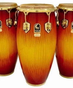 Percussion Toca LE Series 11-3/4" Wooden Conga In Firestorm