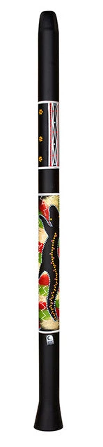 Crescendo Music Folk & Native Toca Duro Didgeridoo 48" Black With Artwork