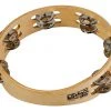 Percussion Toca Players Series Wooden 10" Tambourine With Double Row Of Jingles