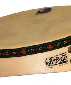 Toca Players SeriesWooden 10" Tambourine With Head & Double Row Of Jingles