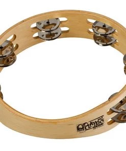 Toca Players Series 9" Wooden Tambourine With Double Row Of Jingles