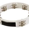 Toca Players Series 10" PVC Shell Tambourine With Double Nickel Plated Jingles