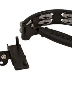 Toca Tambourine With Easy Place Mount & Double Nickel Plated Jingles