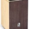 Percussion Toca Wooden Cajon In Natural With Ash Wood Front Plate 2 Percussion Toca Wooden Cajon In Natural With Ash Wood Front Plate