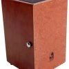 Percussion Toca Wooden Cajon In Burl Oak With Internal Wire Snares