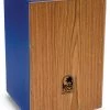 Toca Colorsound Cajon Series Wooden Cajon In Blue Percussion