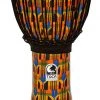 Crescendo Music Toca Freestyle 2 Series Djembe 12 Inch Kente Cloth