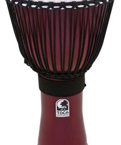 Crescendo Music Percussion Toca Freestyle 2 Series Djembe 14 Inch Red