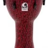 Crescendo Music Toca Freestyle 2 Series Mech Tuned Djembe 10" In Red Mask Percussion