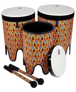 Toca Freestyle 2 Series Nesting Tom Toms - Pack Of 3 Percussion