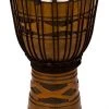 Crescendo Music Toca Origins Series Wooden Djembe 10 Inch African Mask 1 Crescendo Music Toca Origins Series Wooden Djembe 10 Inch African Mask