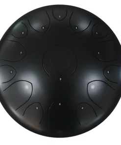 Crescendo Music Percussion QEP Music 14" Stainless Steel Geometry Drum W/Bag (2 Colours)