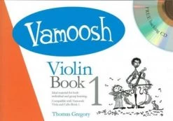 Crescendo Music Vamoosh Violin Book With CD Thomas Gregory Manuscript