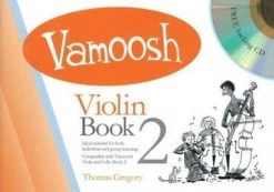 Crescendo Music Vamoosh Violin Book With CD Thomas Gregory Manuscript